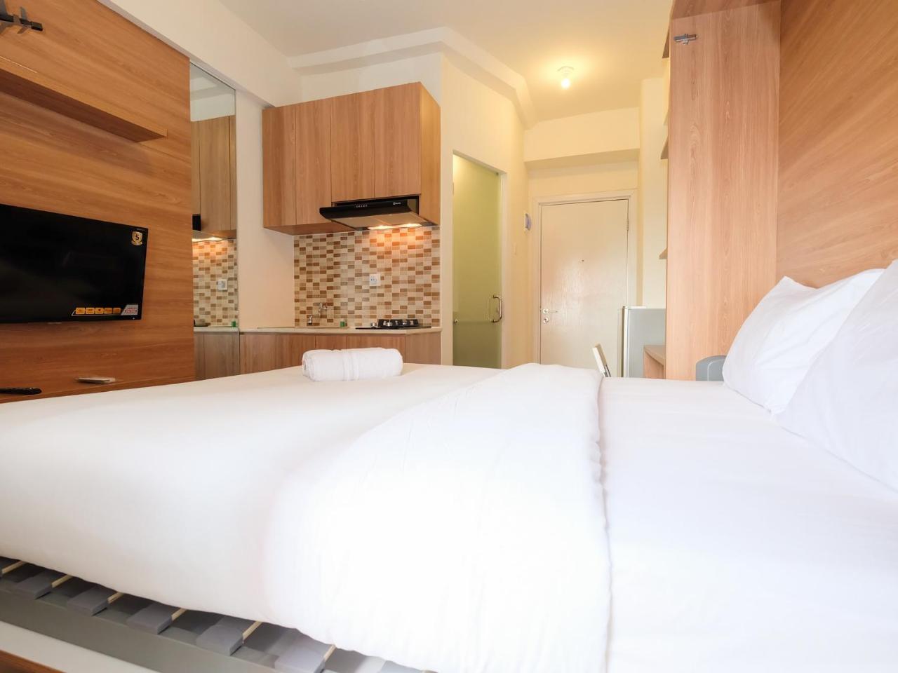 Modern Studio At Green Pramuka City Apartment Near To Shopping Center By Travelio Jakarta Bagian luar foto