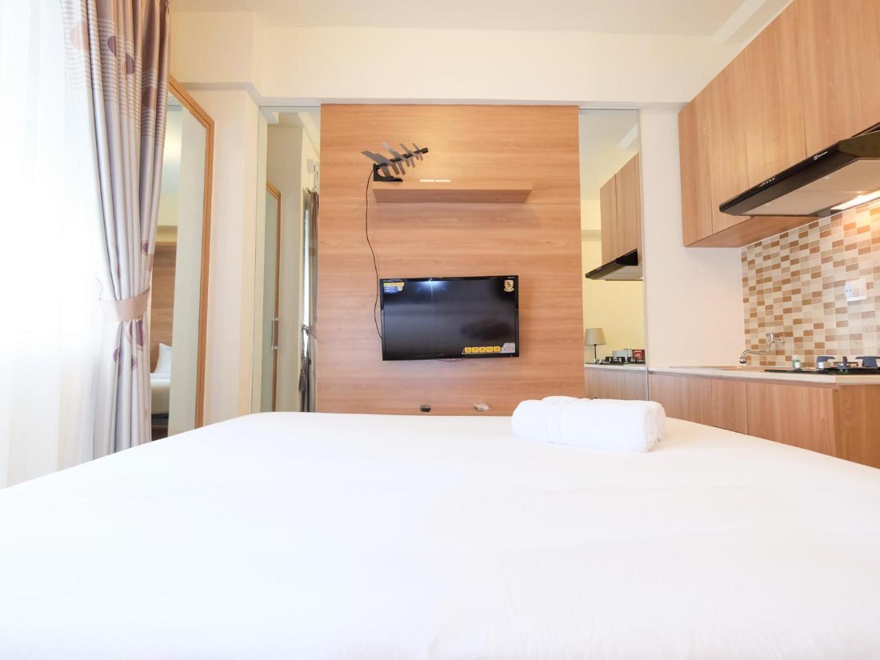 Modern Studio At Green Pramuka City Apartment Near To Shopping Center By Travelio Jakarta Bagian luar foto